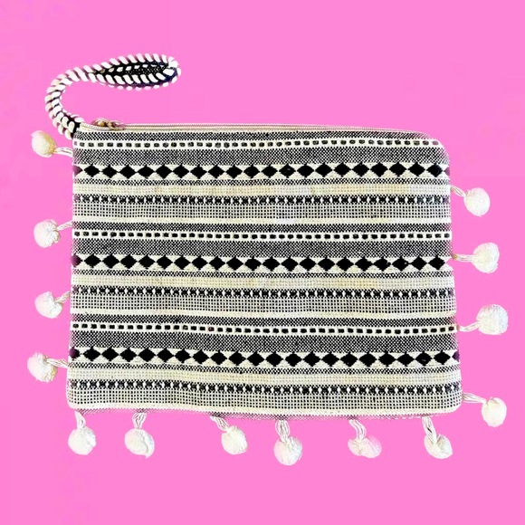 Greek Woven Clutch/Wristlet - Picture 1 of 5